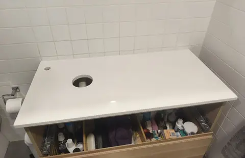 Encimera de cocina a medida — trabajo de Marbres Chust, 2026