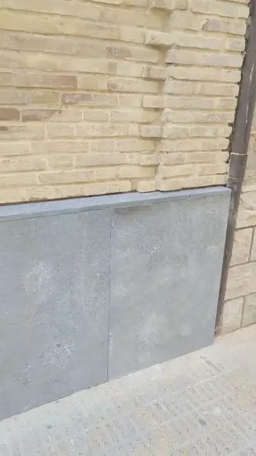 Coronación de piscina y piedra de exterior (vídeo) — trabajo de Marbres Chust, 2024